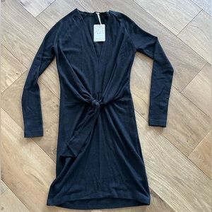 NWT Free People Black Sweater Dress